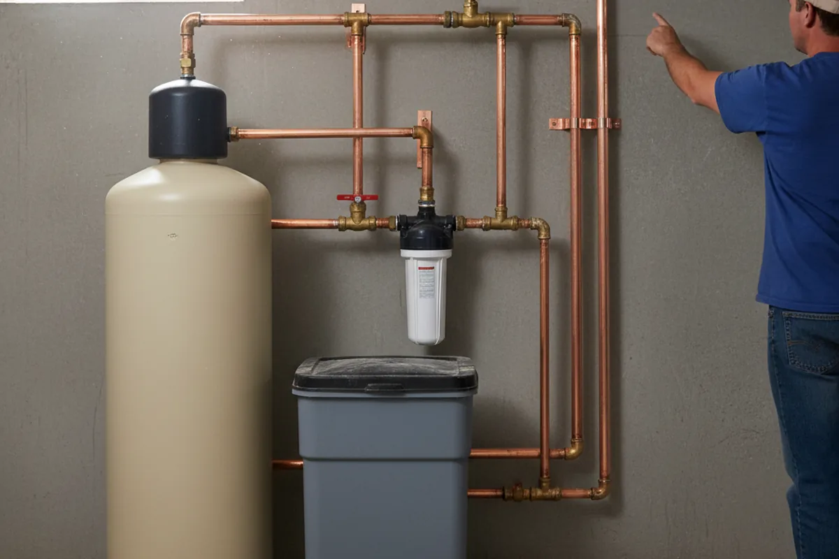 Whole-house water treatment system installed in Bloomingdale